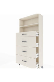 Arges Dolap 2 Raflı 4 Çekmeceli 88x30x182 Aytaşı-Aytaşı