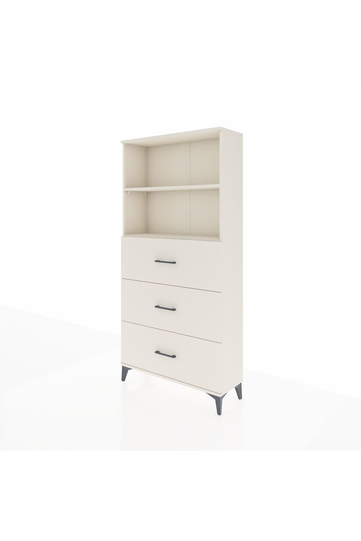 Arges Dolap 2 Raflı 3 Çekmeceli 88x30x182 Aytaşı-Aytaşı