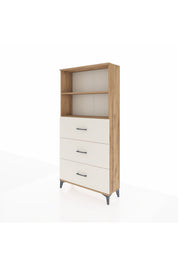 Arges Dolap 2 Raflı 3 Çekmeceli 88x30x182 Çam-Aytaşı