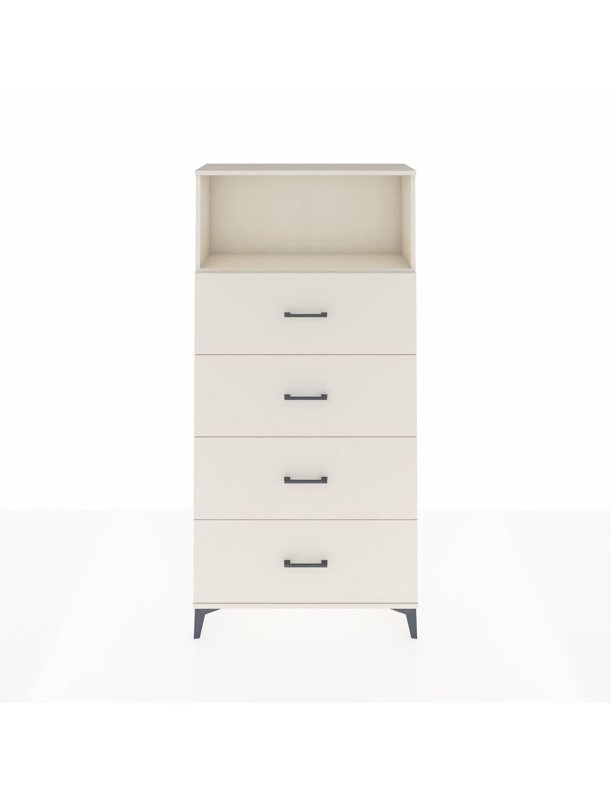 Arges Dolap 2 Raflı 4 Çekmeceli 88x30x182 Aytaşı-Aytaşı