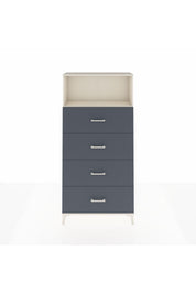 Arges Dolap 2 Raflı 4 Çekmeceli 88x30x182 - S24M053V2A