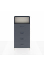 Arges Dolap 2 Raflı 4 Çekmeceli 88x30x182 - S24M053V5A