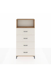 Arges Dolap 2 Raflı 4 Çekmeceli 88x30x182 - S24M053V7A