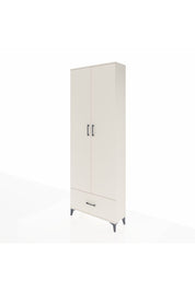 Arges Dolap 5 Raflı Tek Çekmeceli 2 Kapaklı 88x30x243 Aytaşı-Aytaşı