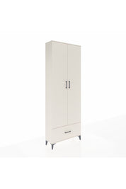 Arges Dolap 5 Raflı Tek Çekmeceli 2 Kapaklı 88x30x243 Aytaşı-Aytaşı