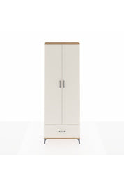 Arges Dolap 5 Raflı Tek Çekmeceli 2 Kapaklı 88x30x243 Çam-Aytaşı