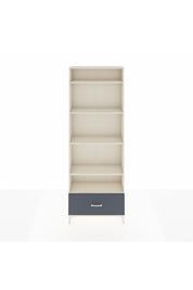 Arges Dolap 5 Raflı Tek Çekmeceli 88x30x243 Aytaşı-Antrasit