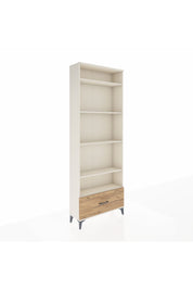 Arges Dolap 5 Raflı Tek Çekmeceli 88x30x243 Aytaşı-Çam