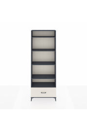 Arges Dolap 5 Raflı Tek Çekmeceli 88x30x243 Antrasit-Aytaşı