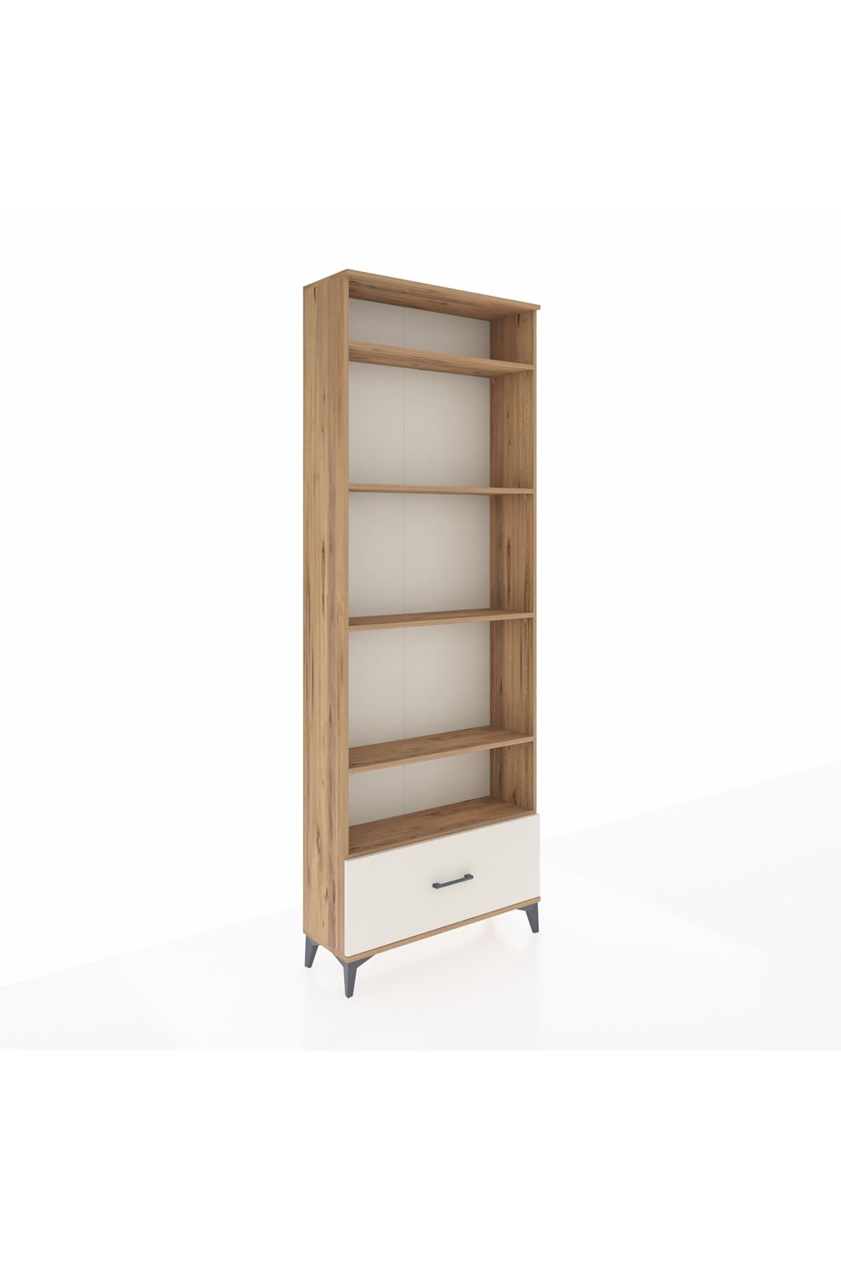 Arges Dolap 5 Raflı Tek Çekmeceli 88x30x243 - S33M002V7A