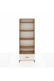 Arges Dolap 5 Raflı Tek Çekmeceli 88x30x243 Çam-Aytaşı