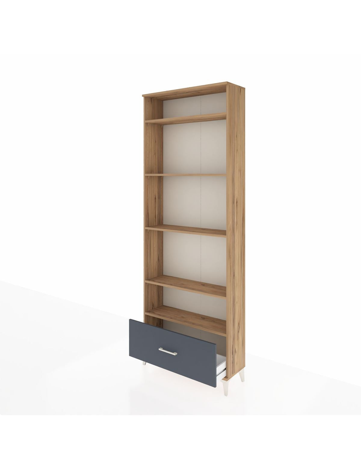 Arges Dolap 5 Raflı Tek Çekmeceli 88x30x243 - S33M002V8A