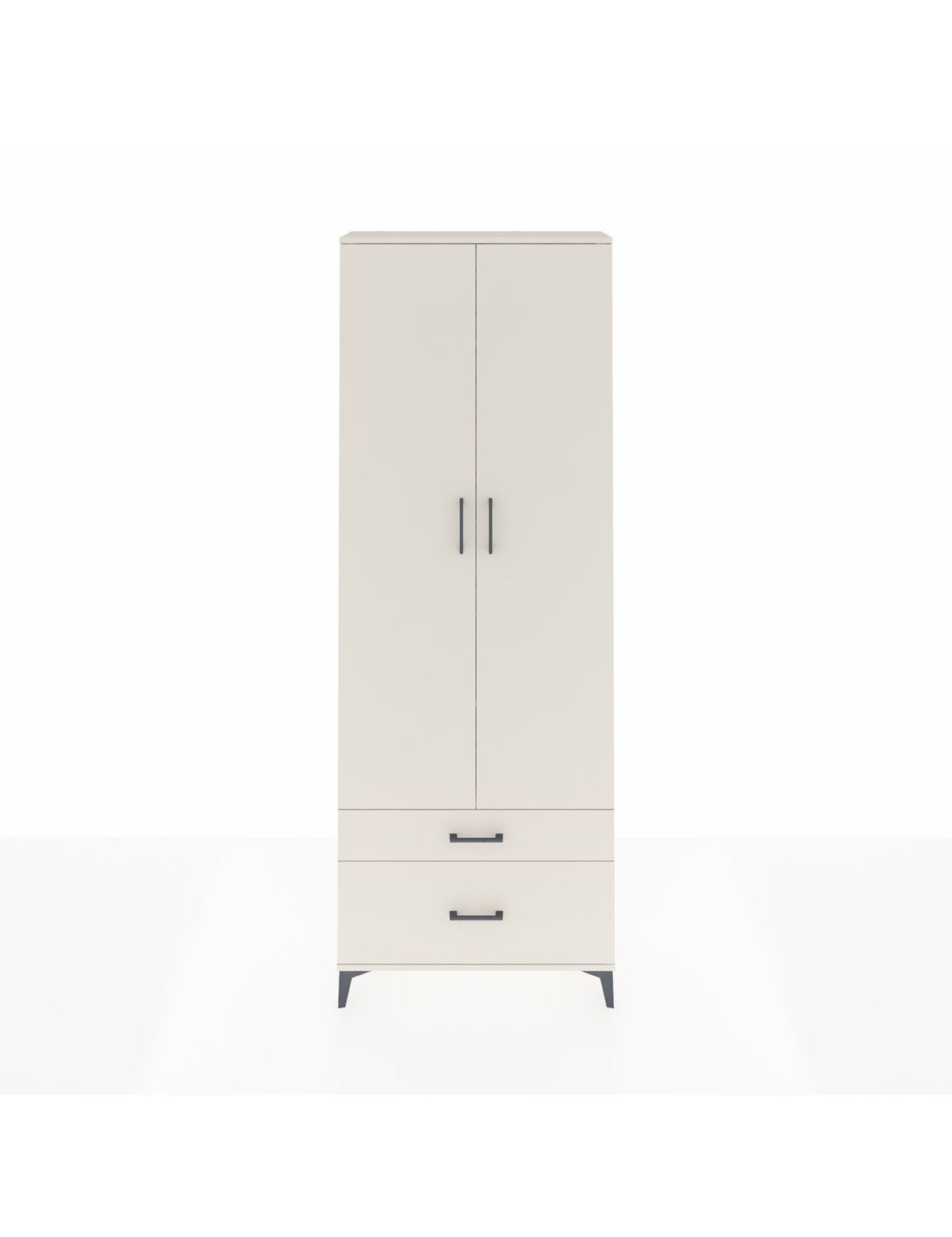 Arges Dolap 4 Raflı 2 Çekmeceli 2 Kapaklı 88x30x243 Aytaşı-Aytaşı