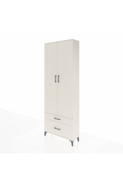 Arges Dolap 4 Raflı 2 Çekmeceli 2 Kapaklı 88x30x243 Aytaşı-Aytaşı