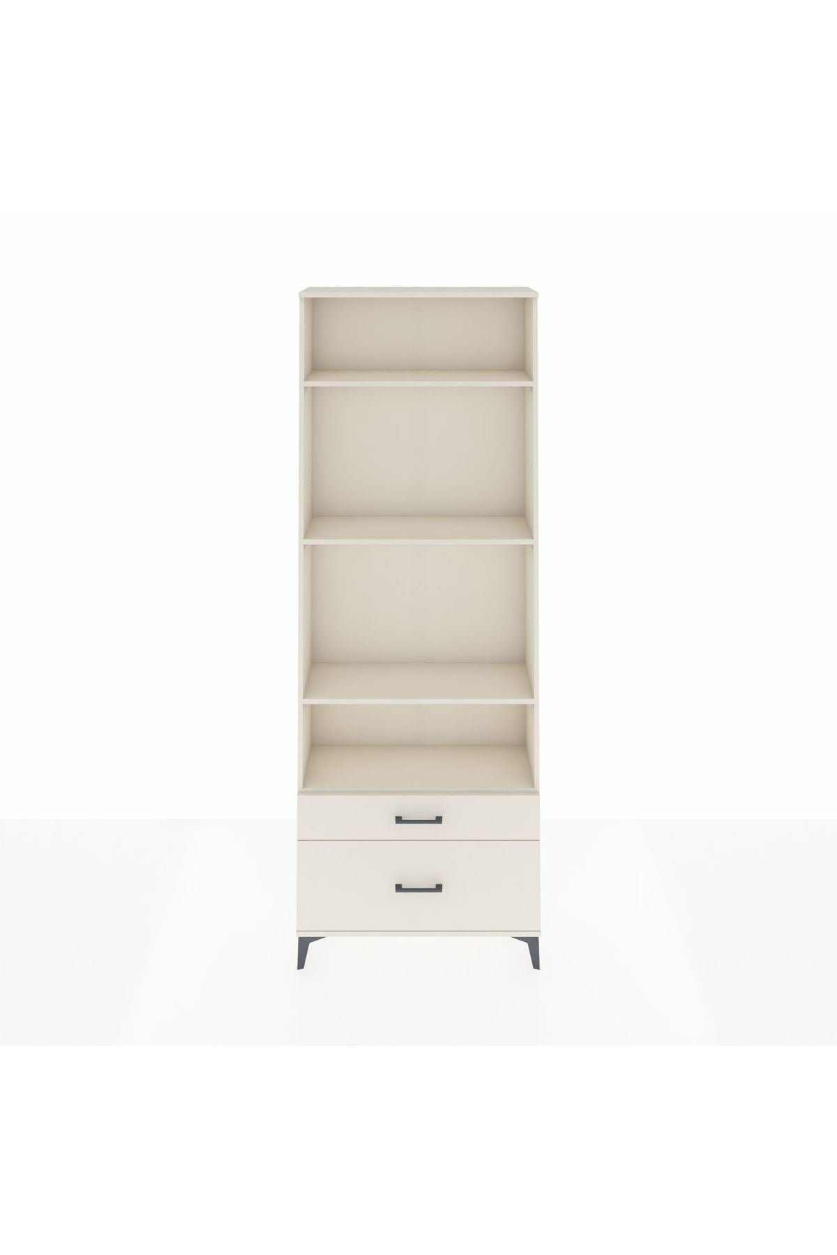 Arges Dolap 4 Raflı 2 Çekmeceli 88x30x243 Aytaşı-Aytaşı