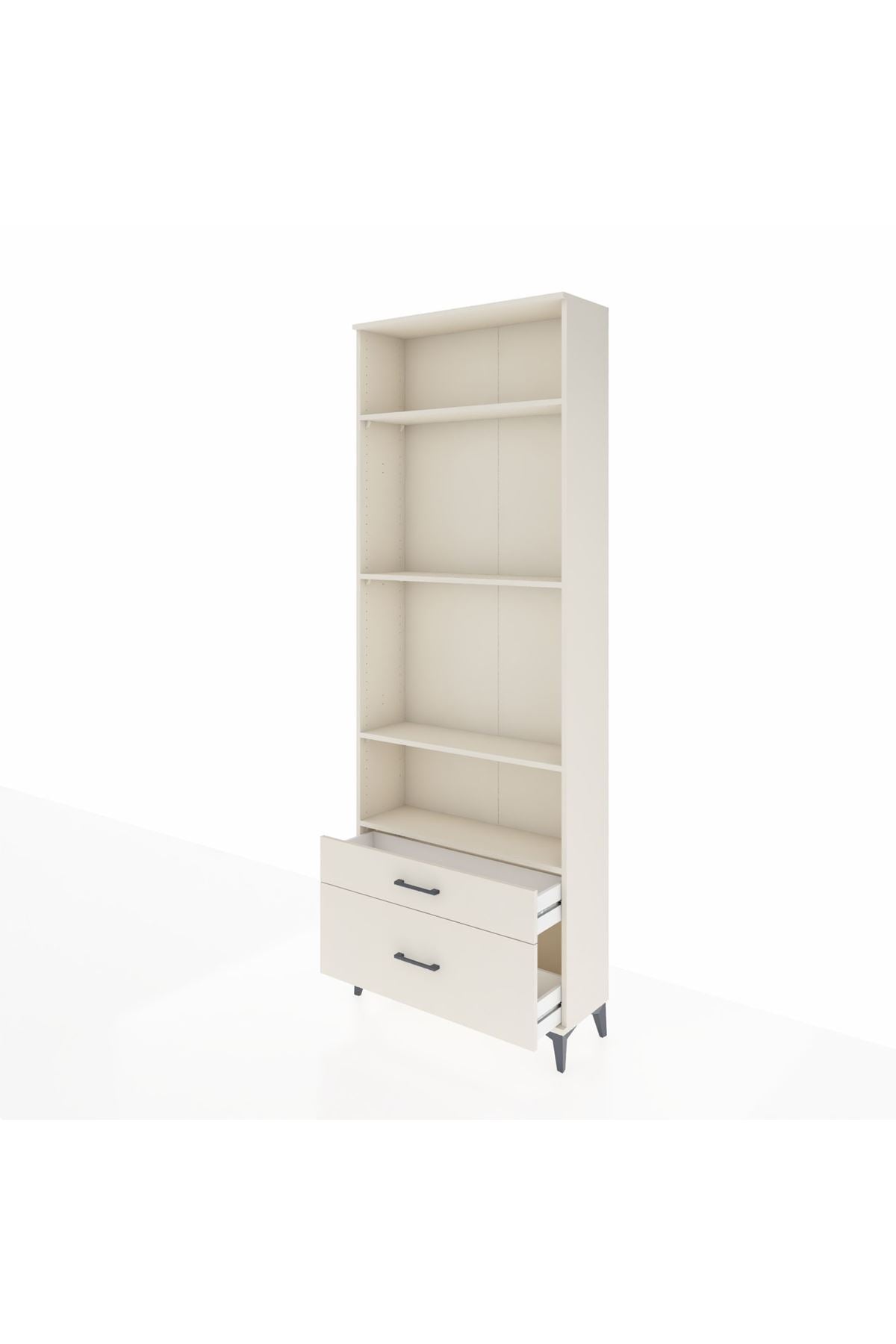 Arges Dolap 4 Raflı 2 Çekmeceli 88x30x243 Aytaşı-Aytaşı