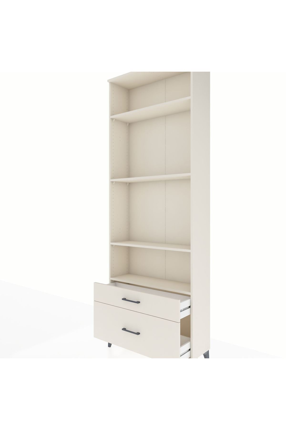 Arges Dolap 4 Raflı 2 Çekmeceli 88x30x243 Aytaşı-Aytaşı