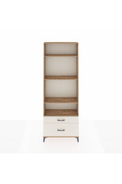 Arges Dolap 4 Raflı 2 Çekmeceli 88x30x243 Çam-Aytaşı