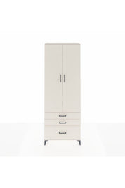 Arges Dolap 4 Raflı 3 Çekmeceli 2 Kapaklı 88x30x243 Aytaşı-Aytaşı