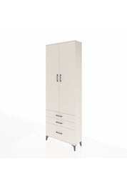 Arges Dolap 4 Raflı 3 Çekmeceli 2 Kapaklı 88x30x243 Aytaşı-Aytaşı