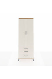 Arges Dolap 4 Raflı 3 Çekmeceli 2 Kapaklı 88x30x243 Çam-Aytaşı