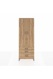 Arges Dolap 4 Raflı 3 Çekmeceli 2 Kapaklı 88x30x243 - S33M005V9A