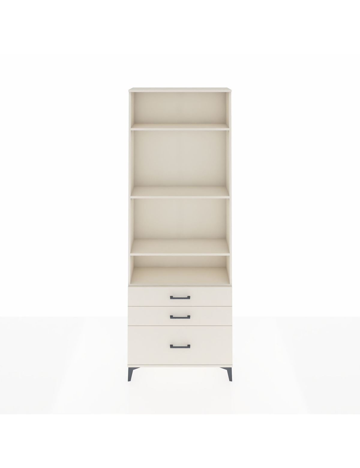 Arges Dolap 4 Raflı 3 Çekmeceli 88x30x243 Aytaşı-Aytaşı