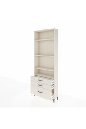 Arges Dolap 4 Raflı 3 Çekmeceli 88x30x243 Aytaşı-Aytaşı