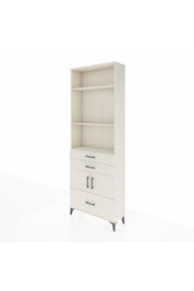 Arges Dolap 4 Raflı 3 Çekmeceli 2 Kapaklı 88x30x243 Aytaşı-Aytaşı