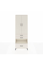 Arges Dolap 4 Raflı 3 Çekmeceli 2 Kapaklı 88x30x243 Aytaşı-Aytaşı