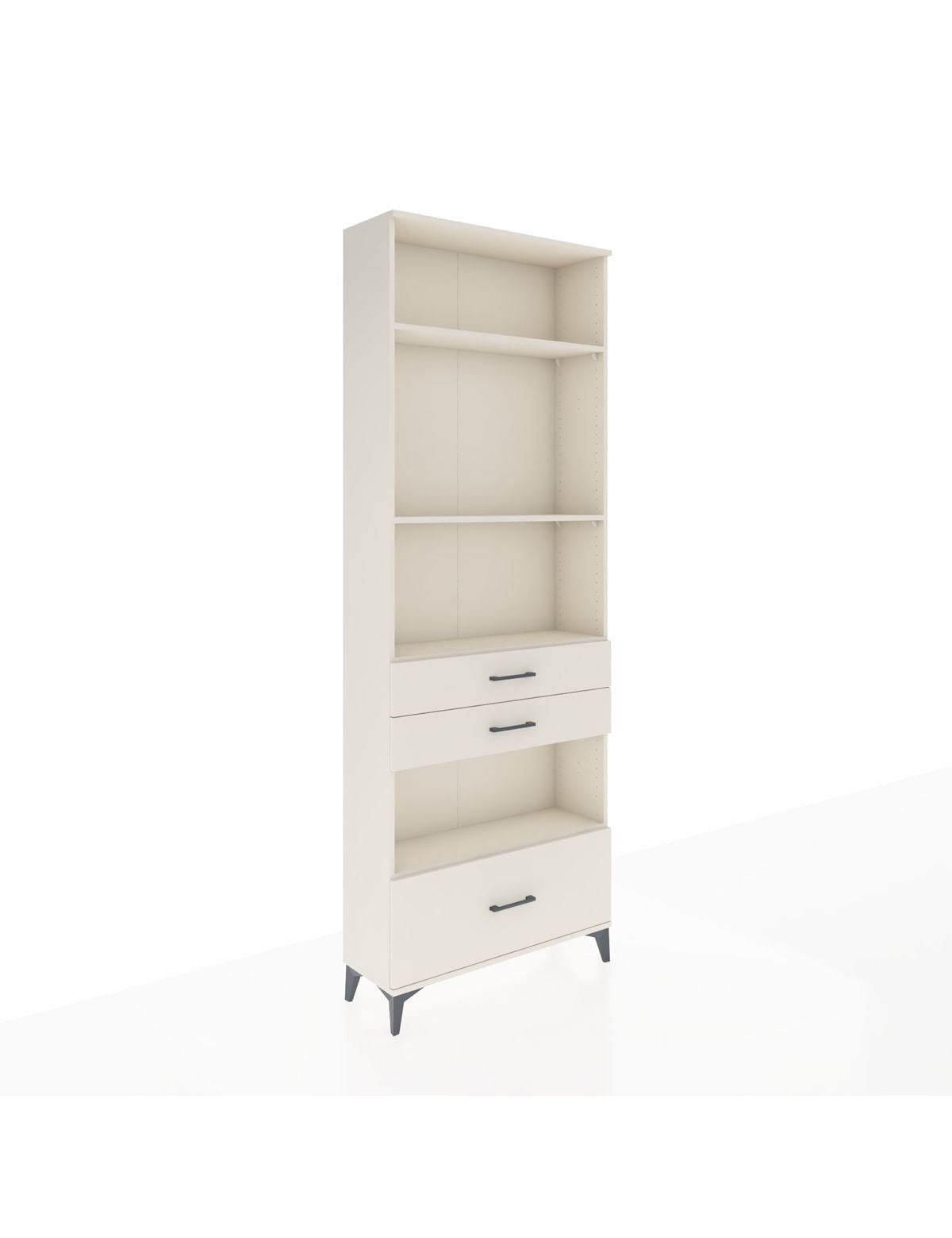 Arges Dolap 4 Raflı 3 Çekmeceli 88x30x243 Aytaşı-Aytaşı