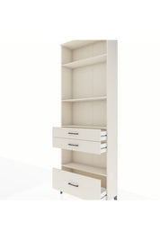 Arges Dolap 4 Raflı 3 Çekmeceli 88x30x243 Aytaşı-Aytaşı