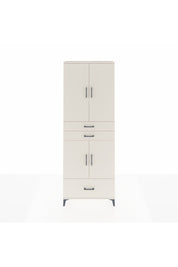 Arges Dolap 5 Raflı 3 Çekmeceli 4 Kapaklı 88x30x243 Aytaşı-Aytaşı