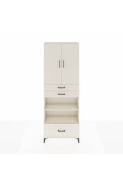 Arges Dolap 5 Raflı 3 Çekmeceli 2 Kapaklı 88x30x243 Aytaşı-Aytaşı