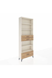 Arges Dolap 5 Raflı 3 Çekmeceli 88x30x243 Aytaşı-Çam