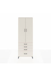 Arges Dolap 5 Raflı 4 Çekmeceli 2 Kapaklı 88x30x243 Aytaşı-Aytaşı