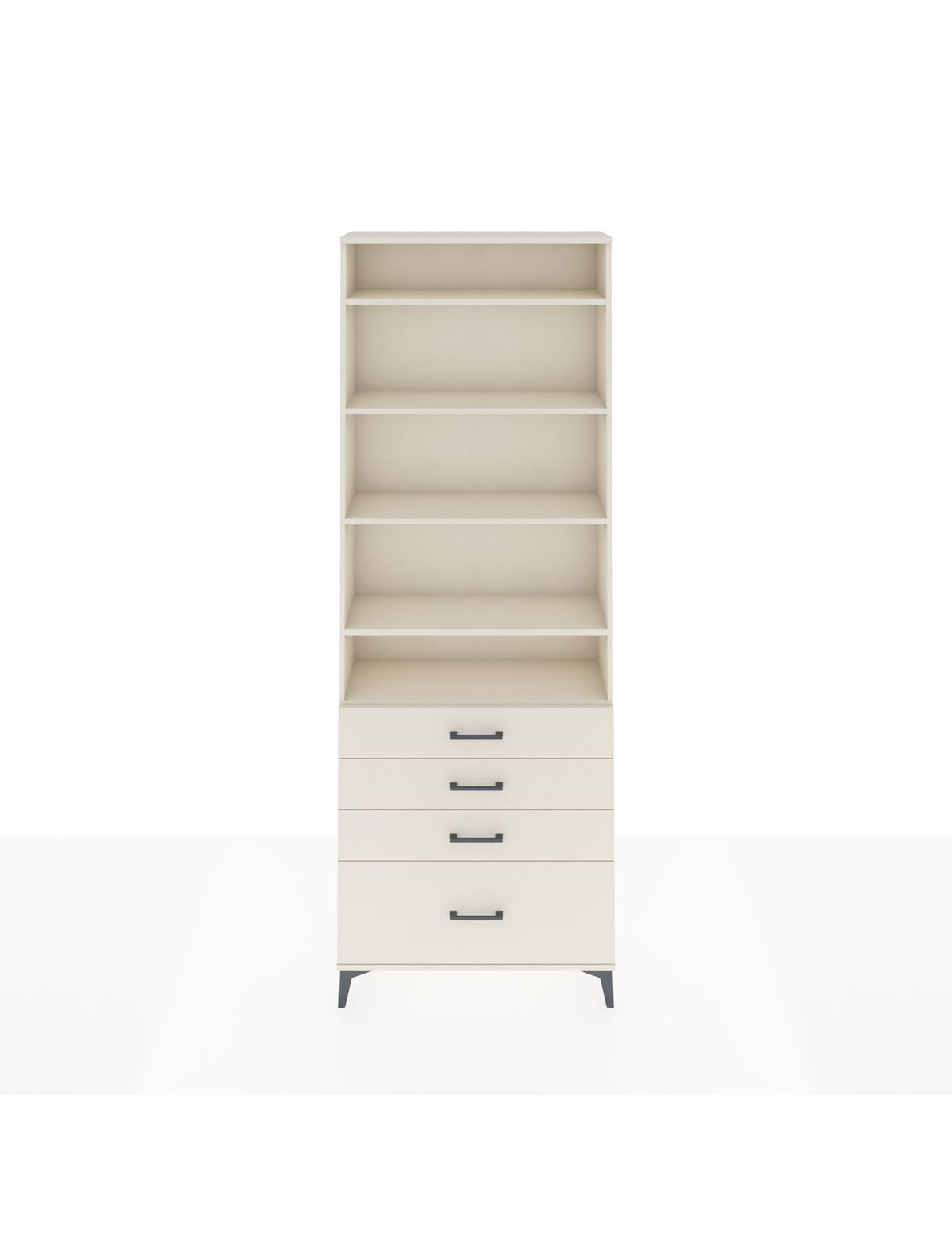 Arges Dolap 5 Raflı 4 Çekmeceli 88x30x243 Aytaşı-Aytaşı