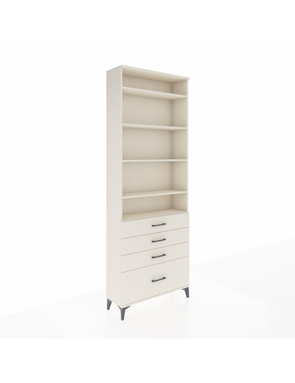 Arges Dolap 5 Raflı 4 Çekmeceli 88x30x243 Aytaşı-Aytaşı