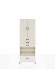 Arges Dolap 5 Raflı 4 Çekmeceli 2 Kapaklı 88x30x243 Aytaşı-Aytaşı