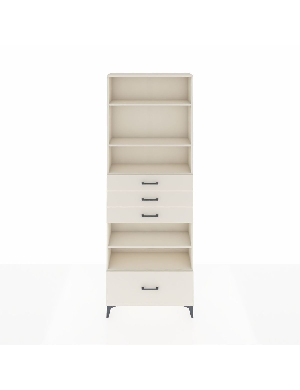 Arges Dolap 5 Raflı 4 Çekmeceli 88x30x243 Aytaşı-Aytaşı