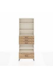 Arges Dolap 5 Raflı 4 Çekmeceli 88x30x243 Aytaşı-Çam