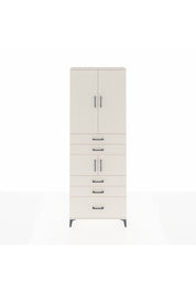 Arges Dolap 4 Raflı 5 Çekmeceli 4 Kapaklı 88x30x243 Aytaşı-Aytaşı