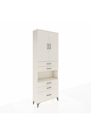 Arges Dolap 4 Raflı 5 Çekmeceli 2 Kapaklı 88x30x243 Aytaşı-Aytaşı