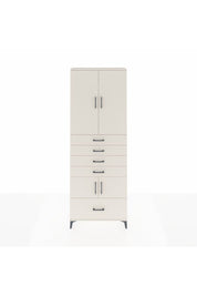 Arges Dolap 4 Raflı 5 Çekmeceli 4 Kapaklı 88x30x243 Aytaşı-Aytaşı