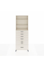 Arges Dolap 4 Raflı 5 Çekmeceli 2 Kapaklı 88x30x243 Aytaşı-Aytaşı