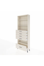 Arges Dolap 4 Raflı 5 Çekmeceli 88x30x243 Aytaşı-Aytaşı