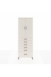 Arges Dolap 3 Raflı 6 Çekmeceli 2 Kapaklı 88x30x243 Aytaşı-Aytaşı