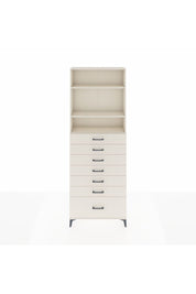 Arges Dolap 3 Raflı 7 Çekmeceli 88x30x243 Aytaşı-Aytaşı