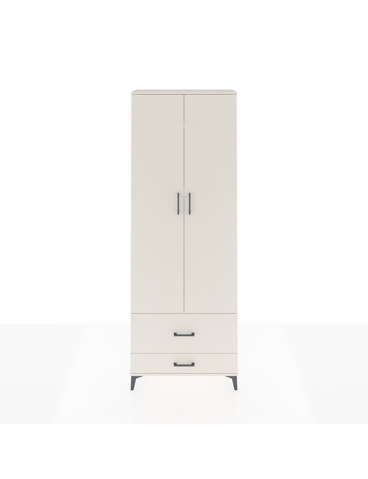 Arges Dolap 4 Raflı 2 Çekmeceli 2 Kapaklı 88x30x243 Aytaşı-Aytaşı