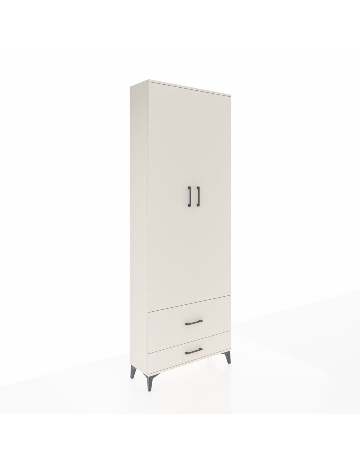 Arges Dolap 4 Raflı 2 Çekmeceli 2 Kapaklı 88x30x243 Aytaşı-Aytaşı